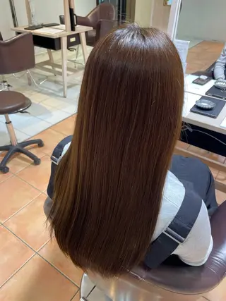 ロング 新宿 /透明感カラー レイヤー/NANAのヘアスタイル