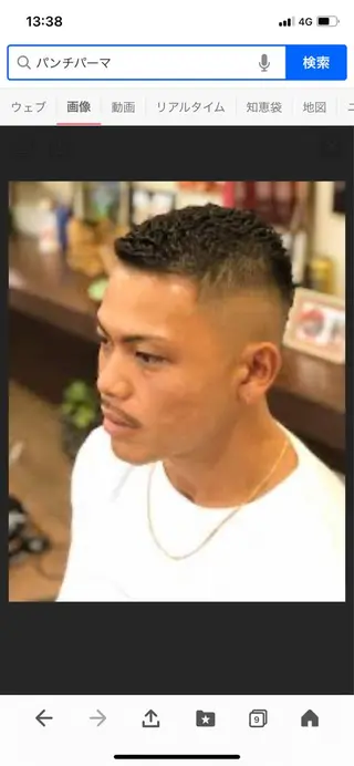 ショート Ｂ AＲＢEＲＳＨＯＰ　TＷＩＮＳ所属・池田 孝行のヘアスタイル