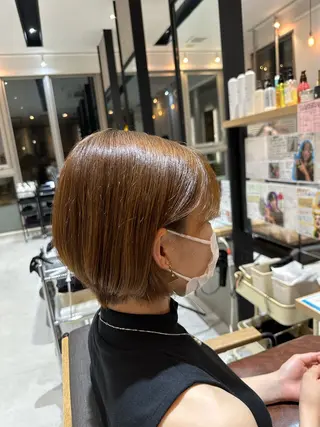 ショート 🍜のばた 🍜のヘアスタイル
