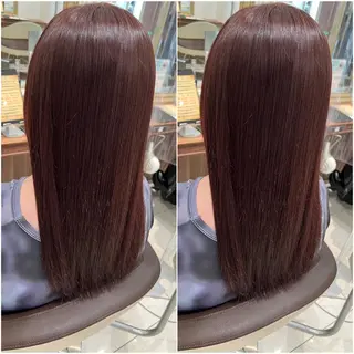 ロング カラー 全席個室　暖色カラー Zina松園優香🌸のヘアスタイル