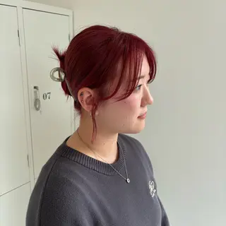 カラー REM天童店所属・REM天童店 伊藤汐里のヘアスタイル