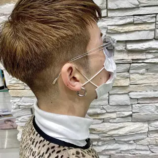 ショート カラー メンズ Reverie ZENKO所属・Reverieアリオ /矢部世成のヘアスタイル