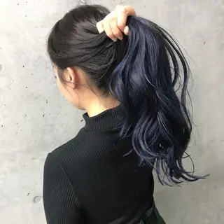 ロング 横山 奈央のヘアスタイル