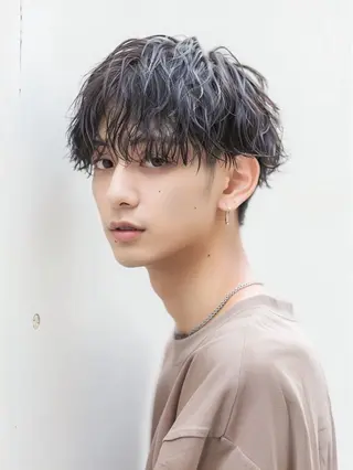 パーマ メンズ メンズスタイル 完全再現/仁翔のヘアスタイル