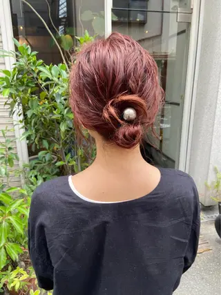 カラー 鎌野 萌乃のヘアスタイル