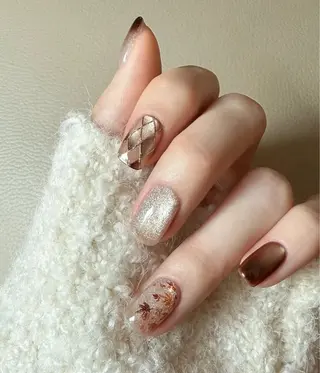 ネイル 【パラジェル/マグネット/長さだし/持ち込み】RanRan NailSalon 池袋所属・サイ ミライのネイルデザイン
