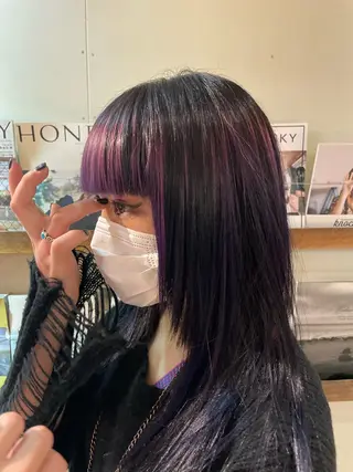セミロング 平林 海統のヘアスタイル