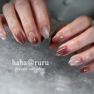 ネイル haha@ ruruのネイルデザイン