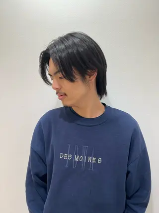 カラー メンズ 🎵ぷる艶ハイトーン 柔らかヘア🍅まあやのヘアスタイル