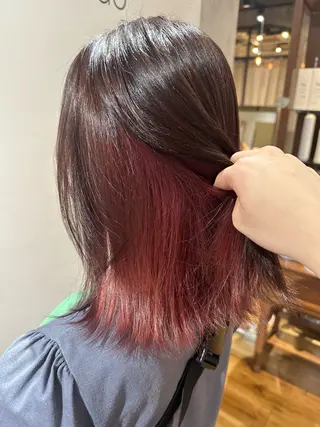 ミディアム こすげ あさみのヘアスタイル