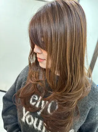 ロング ティグル所属・舩尾 凌のヘアスタイル