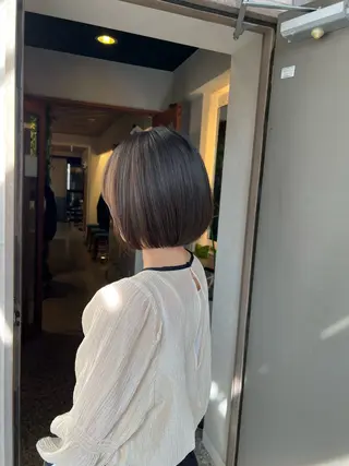 ショート 水田仁 【美髪髪質改善】のヘアスタイル
