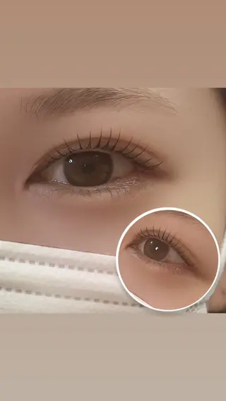 マツエク・マツパ nail＆eyelash Peace所属・笹崎 美鈴のマツエク・マツパデザイン