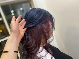 ロング カラー Agu hair trico 久喜3号所属・ハイトーン&透明感 カラー☘️片山優陽のヘアスタイル