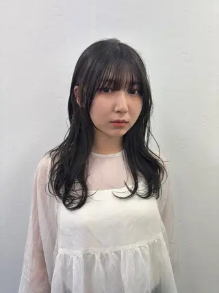 ロング 小松 愛実🤎のヘアスタイル