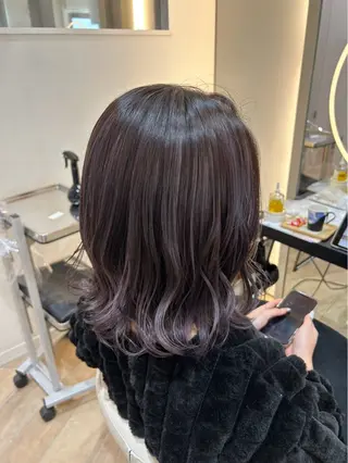ミディアム レイヤー/ハイライト /🩶HINAのヘアスタイル