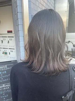 ミディアム 天王寺美容室/カット モデル募集/miiaのヘアスタイル