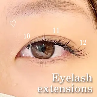 マツエク・マツパ MAHO🤍 asotのマツエク・マツパデザイン