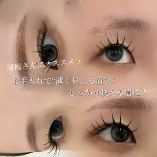アイブロウ WHITE EYE 堺東/勇　のどかの眉毛・アイブロウイメージ