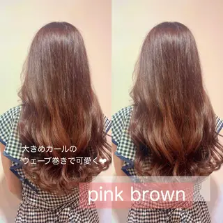 セミロング カラー 韓国ヘア特化型美容師 カワノマイ🇰🇷のヘアスタイル