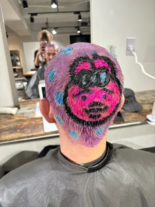 カラー メンズ 💫miyu💫デザ インカラー/アレンジのヘアスタイル