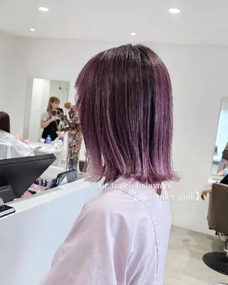 ミディアム カラー E Komo hair所属・Wow❕E Komo hair 永井一輝のヘアスタイル