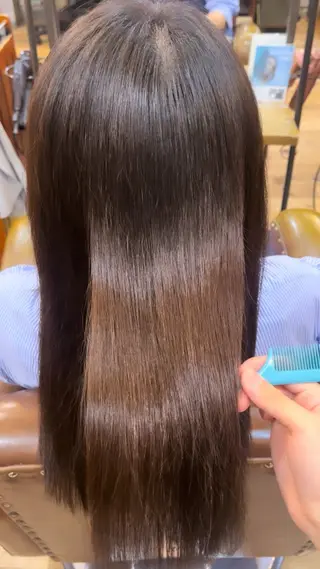 東茉央/透明感カラー /パーマ🧸銀座のヘアスタイル