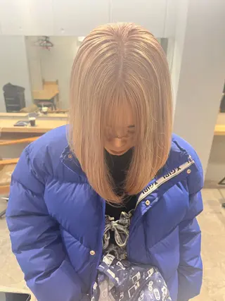 ミディアム libero/柏 HARUNA🎀のヘアスタイル