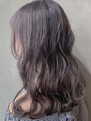 ロング カラー パーマ ヘアアレンジ キッズ 江坂エリア最安値◎ ブリーチ*土田のヘアスタイル