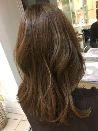セミロング 🌟ROUGE 🧸おびつななみのヘアスタイル
