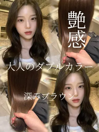 ロング カラー CORSO by k-two所属・ダブル カラー✨たくみのヘアスタイル
