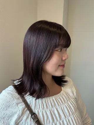 ミディアム カラー 似合わせカラー 🧺🕯️ｱﾝｼﾞｭのヘアスタイル