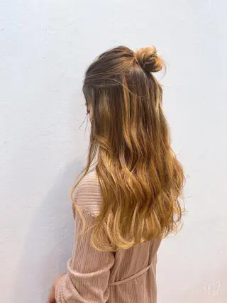 カラー ヘアアレンジ 💓永坂　美由紀💓 Aujuaソムリエのヘアスタイル