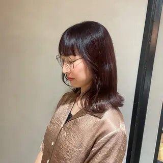 カラー 金城 二千夏のヘアスタイル