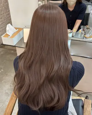 ロング Rosso Hair&SPA 大橋店所属・nanami🎀/ ふんわりカラーのヘアスタイル