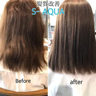 ハイトーン/レイヤー /ケアブリーチ石川治のヘアスタイル