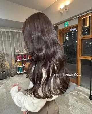 ロング カラー cipre 萌乃のヘアスタイル
