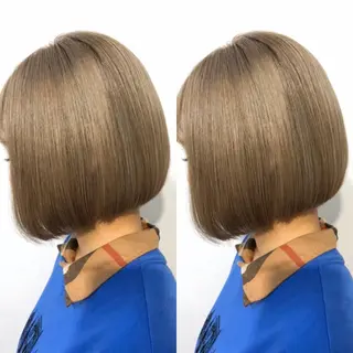 ショート カラー 🌈プルエクステ& ハイトーン🌈関飛鳥のヘアスタイル