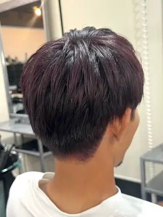 カラー メンズ レイヤー/髪質改善 SAKIのヘアスタイル