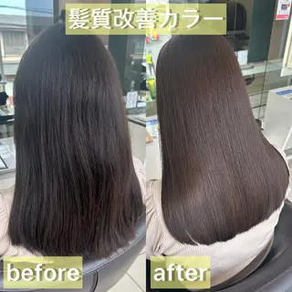 ロング カラー ハピネス所属・川本 真鈴のヘアスタイル