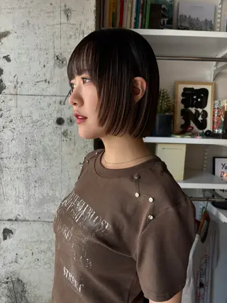 ショート naw所属・永田 愛莉のヘアスタイル
