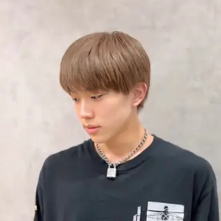 ショート メンズ ☘️艶カラー➕ レイヤー maya☘のヘアスタイル