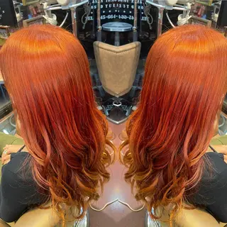 ロング カラー 👑派手髪/カット 👑ANRYのヘアスタイル