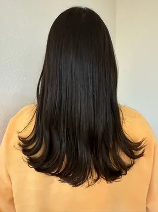 ロング カラー oceano所属・oceano🌎小林 穂乃花のヘアスタイル