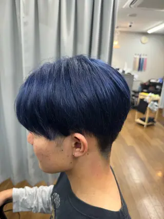 ショート カラー メンズ TELA HAIR幕張本郷店所属・TELA幕張本郷店 Namikaのヘアスタイル