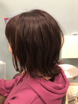 ミディアム カラー BAGZY陣原店所属・吉田 凌也のヘアスタイル