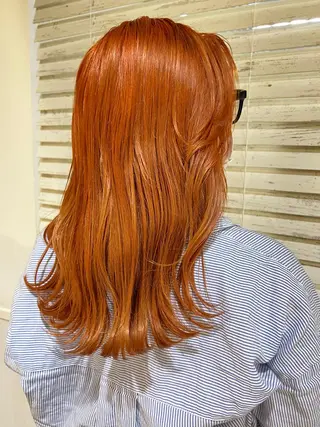 セミロング カラー ヘアアレンジ 【ROA】 MISUZU✨のヘアスタイル