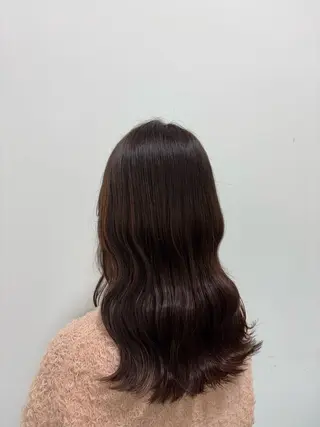 ロング カラー 小嶋 咲輝のヘアスタイル