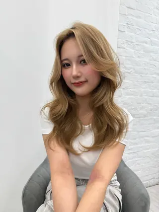 ロング AMA TOKYO×Smart Salon所属・芦尾 佳照のヘアスタイル