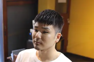 ショート カラー メンズ メンズカット/パーマ 福島区SOSOのヘアスタイル